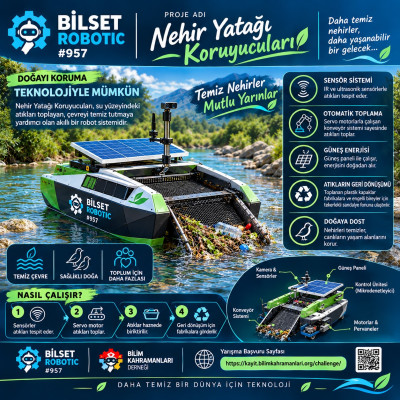 FLL Ortaokul Kategorisi: Nehir Yatağı Koruyucuları
